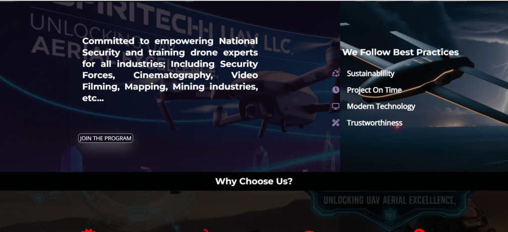 sample webite for a client .