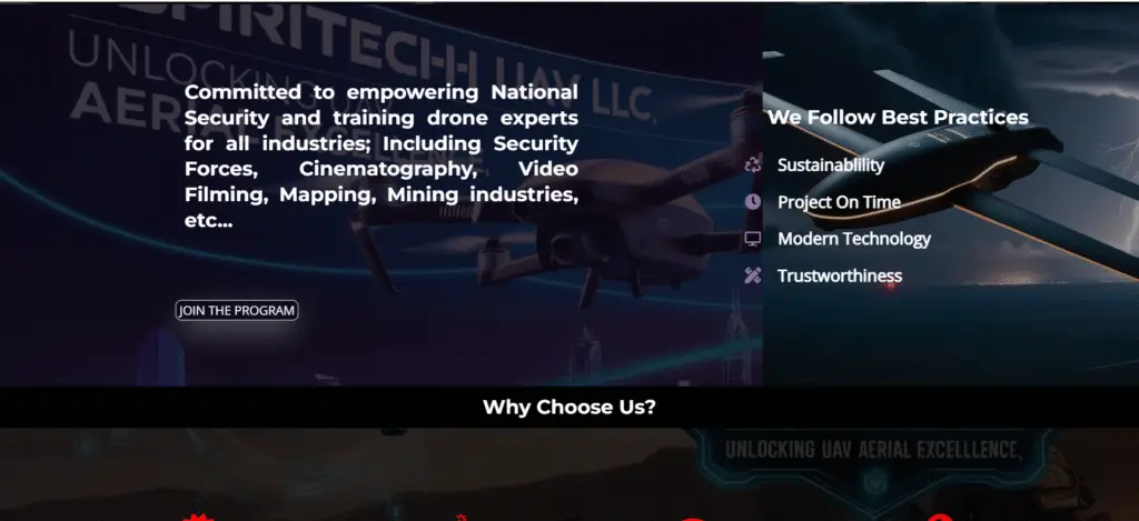 sample webite for a client .